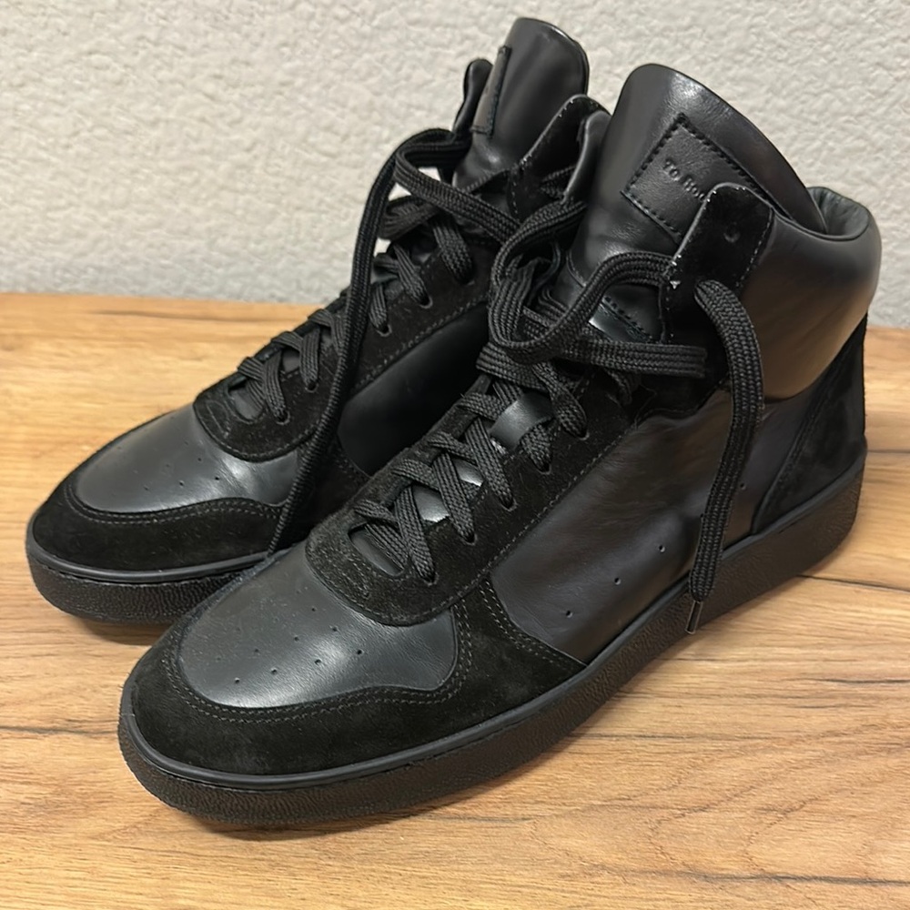 To Boot Thompson Black/suede sneakers, size 10